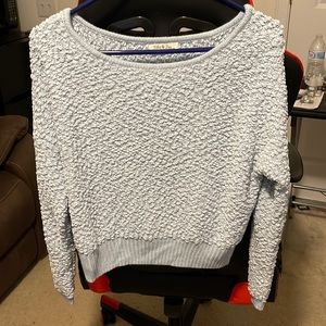 Jolie & Joy sweater, baby blue, size large
